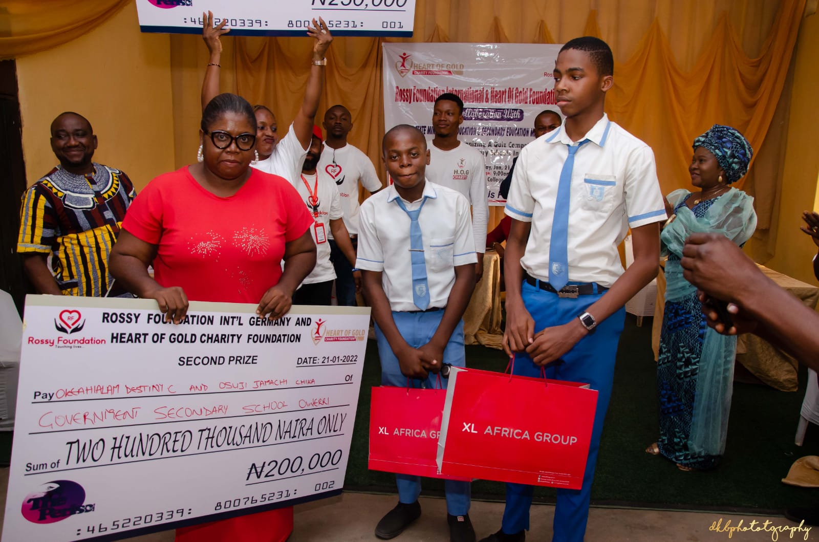 Press Release Heart of Gold Charity Foundation Improving quality education in the Nigeria (4)